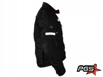 PGS REVITI TEXTILES куртка черно-красная M e