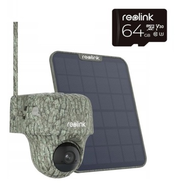 Reolink G450 Уличная камера с аккумулятором 4G + солнечная панель 2 + SD-карта