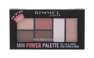 Rimmel London Mini Paletka zestaw kosmetyków do powiek, ust i policzków