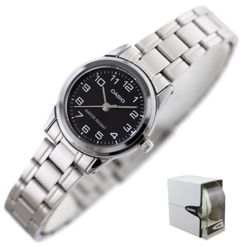 ZEGAREK DAMSKI CASIO LTP-V001D-1B (zd589b) + BOX