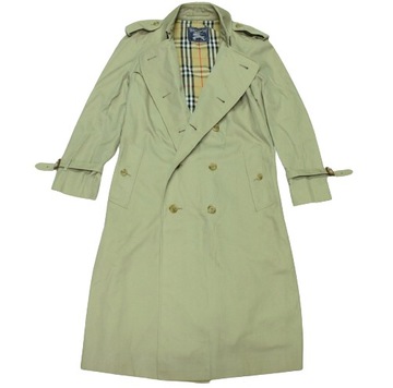 BURBERRYS LONDON TRENCH LONG Męski Płaszcz Vintage Premium 50 REG