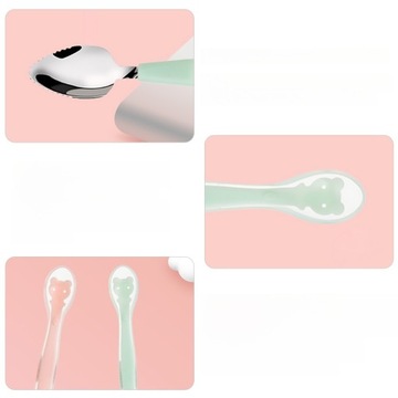 БЕБИ ФРУКТОВАЯ ГРЯЗЬ ДВУХГОЛОВНАЯ ЛОЖКА ДЛЯ ПИЩЕВЫХ ДОБАВОК