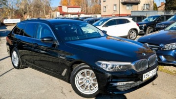 BMW Seria 5 G30-G31 Touring 520d 190KM 2018 BMW 520 190PS OPŁACONY Bezwypadkowy Automat, zdjęcie 7