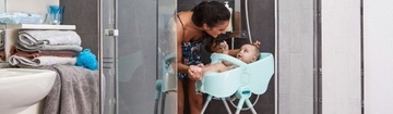 Подставка для ванны Bubble Nest Chicco, детская ванночка, 0-12 м