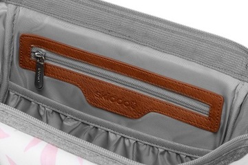 Astrid розовая сумка, рюкзак, коврик для коляски Skiddou