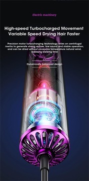 Электрический фен 5 в 1, набор щеточек для укладки волос