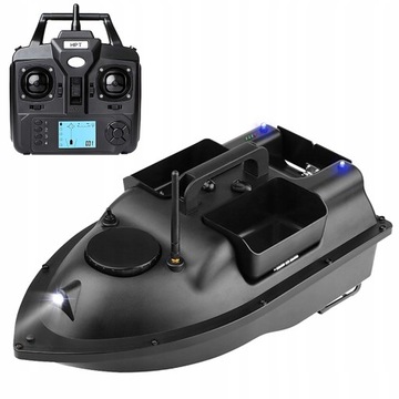 Лодка для приманки V18GPS GPS длиной 500 м с 3 контейнерами