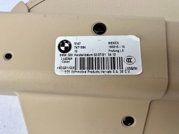 BMW X3 G01 ROLETA KUFRU OEM 7471984