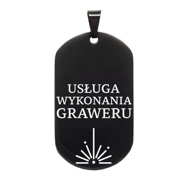 Usługa grawerowania laserowego na biżuterii