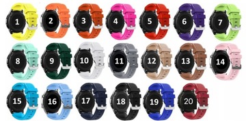 4 ремешка для часов SAMSUNG GEAR S3 GALAXY 46 мм 3 45 мм | ЦВЕТА