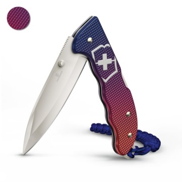 Victorinox 0.9415.D221, Нож Evoke Alox, зажим, подвеска из паракорда, одна рука