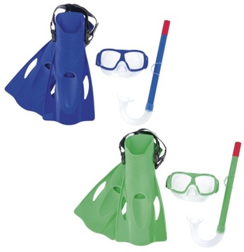 Zestaw do nurkowania Snorkel maska + rurka +płetwy