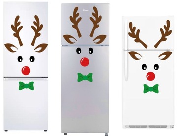 Новогоднее украшение Магнит на холодильник ОЛЕНЬИ украшения Новогодние украшения