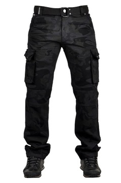 it096-1 г. 42 РАБОЧИЕ БРЮКИ-КАРГО, СВОБОДНЫЙ ПОЯС, КАМУФЛЯЖНЫЙ.