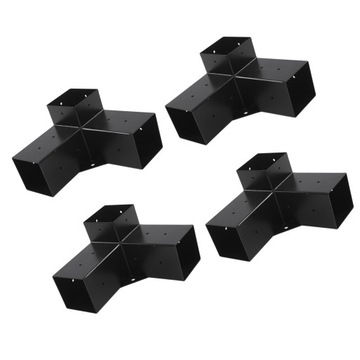 Wspornik do pergoli ze stali DIY Zestaw okuć do podwyższonego stojaka 0F