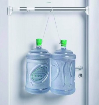 ВЫДВИЖНАЯ КАРДИНА ДЛЯ ОДЕЖДЫ КАРДИНА ДЛЯ ШТОР 50-80 СМ ДИАМЕТР. 25