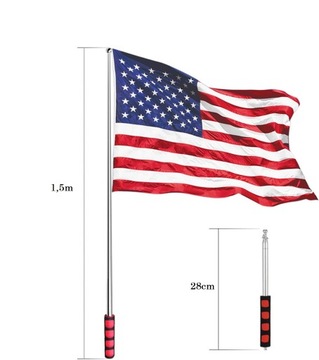 2 ТЕЛЕСКОПИЧЕСКИХ ИНДИКАТОРА, РЕГУЛИРУЕМЫЙ ВЫДВИЖНОЙ ПОДАРОК ​​ДЛЯ УЧИТЕЛЯ, 1,5 м.