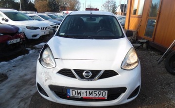 Nissan Micra IV Hatchback 5d Facelifting 1.2 80KM 2016 Nissan Micra 042017r, Salonowa, 1.2 LPG, Delikatnie uszk prawy przod. Jezd, zdjęcie 17