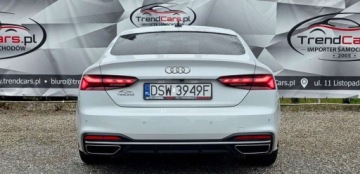 Audi A5 F5 Sportback Facelifting 2.0 40 TDI 204KM 2022 Audi A5 Sportback 2.0 204 KM F. Vat 23 Virtual bezwypadkowa serwisowana Za, zdjęcie 26