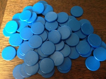 5X 100 szt. Liczniki gier planszowych Token mruga