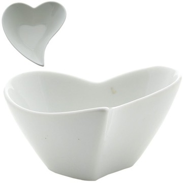 ЧАШКА СЕРДЦЕ ДЛЯ СОУСА ФАРФОРОВАЯ ЧАШКА 150мл