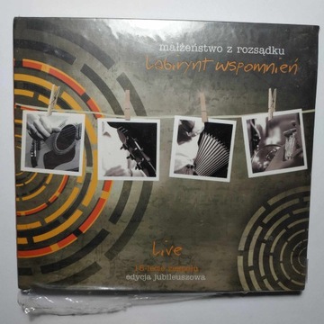 Małżeństwo Z Rozsądku Labirynt Wspomnień Live CD 1 Press RARE NOWA