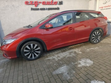 Honda Civic IX Tourer 1.6 i-DTEC 120KM 2014 Honda Civic I właściciel zadbana F 23%Gwarancja, zdjęcie 4