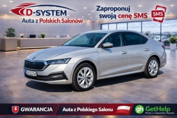 Skoda Octavia IV Liftback 1.5 TSI EVO 150KM 2022 Škoda Octavia Skoda Octavia 2022 Tylko Salon