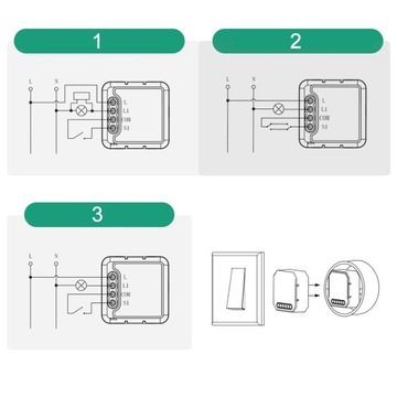 Реле переключения TUYA ZigBee без N