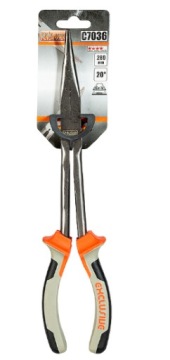 Szczypce wygięte długie 280mm RICHMANN C7036