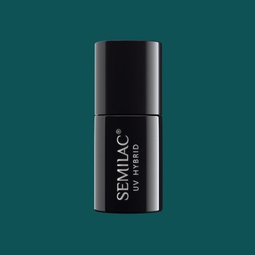 Лак для ногтей Semilac 526 TEAL, гибридный, 7 мл