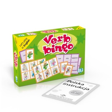 Gra do nauki angielskiego - Czasowniki, Bingo