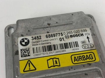 6869775 MODUL AIRBAG BMW X4 F26 XDRIVE 35 I 225KW 2016