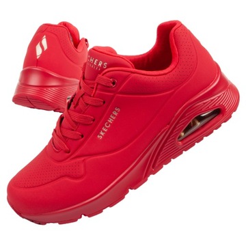 Buty damskie sportowe Skechers Uno [73690/RED]