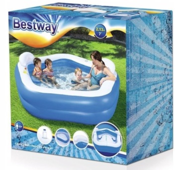 ДЕТСКИЙ САДОВЫЙ НАДУВНОЙ БАССЕЙН СО СПИНКОЙ