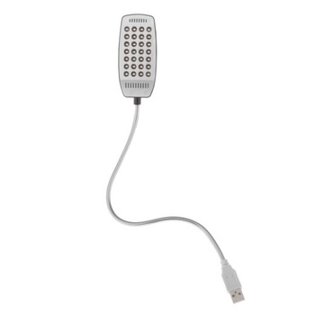 28 LED czarny Kabel USB w pudełku Długość: 27 cm