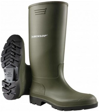 Zielono czarne Kalosze DUNLOP PRICEMASTOR rozmiar- 36