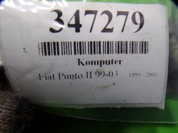 FIAT PUNTO II 1.2 8V JEDNOTKA ŘÍZENÍ MOTORU 55192305 HW303 IAW5AFP3