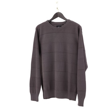 SWETER BAWEŁNIANY MĘSKI DUŻE ROZMIARY ELEGANCKI CIEPŁY ELASTYCZNY