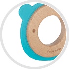 CANPOL ДЕРЕВО-СИЛИКОНОВЫЙ ПРОРЕЗЫВАТЕЛЬ МИШКА 80/304