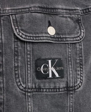 CALVIN KLEIN JEANS KURTKA DŻINSOWA J20J220886 SZARA REGULAR FIT r. 4XL