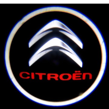 CITROEN 2X LED POWITALNE LAMPA LOGO PROJEKTOR DO AUTA NEW SEGAN C5