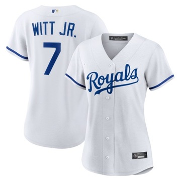 Replika koszulki zawodnika drużyny domowej Bobby Witt Jr., Kansas City