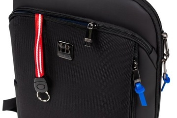 БИЗНЕС-РЮКЗАК ДЛЯ НОУТБУКА С USB, ВОДОНЕПРОНИЦАЕМЫЙ ТОНКИЙ