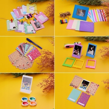ZESTAW Etui Ramki Album do FujiFilm INSTAX Mini 11