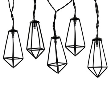 Светодиодная садовая гирлянда Alborg Goldlux на батарейках