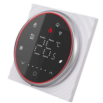 Интеллектуальный раунд возглавлял бремя 16а черное tr084c Wi -Fi Tuya