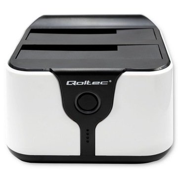 Док-станция Qoltec для 2,5-дюймовых 3,5-дюймовых жестких дисков SSD | САТА III