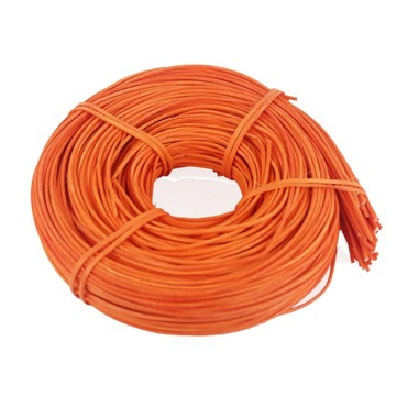 RATTAN POMARAŃCZOWY materiał do wyplatania koszy 2,5mm 0,25 KG 5002517-04