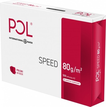 POLSPEED Papier ksero A3 80g NaBiurQ